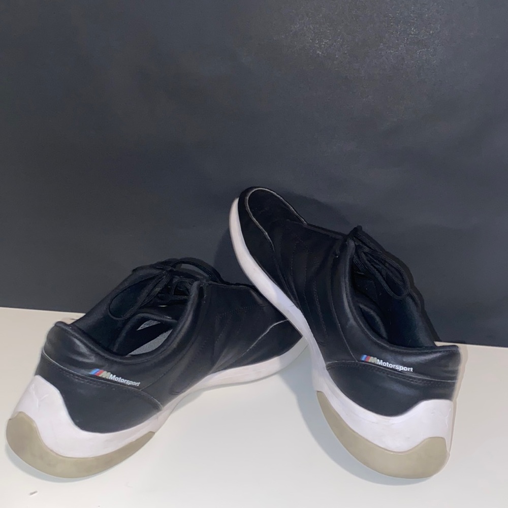 PUMA Unisex-Adult BMW MMS Kart CAT Sneaker, Black-Gray Violet, 13